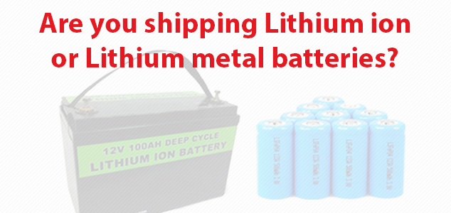 are you shipping lithium ion